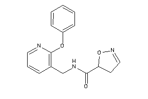 N-[(2-phenoxy-3-pyridyl)methyl]-2-isoxazoline-5-carboxamide