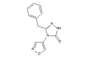 3-benzyl-4-isoxazol-4-yl-1H-1,2,4-triazol-5-one