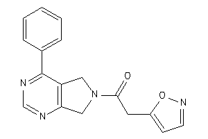 2-isoxazol-5-yl-1-(4-phenyl-5,7-dihydropyrrolo[3,4-d]pyrimidin-6-yl)ethanone