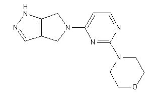 4-[4-(4,6-dihydro-1H-pyrrolo[3,4-c]pyrazol-5-yl)pyrimidin-2-yl]morpholine