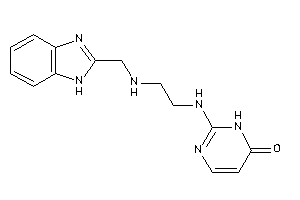 2-[2-(1H-benzimidazol-2-ylmethylamino)ethylamino]-1H-pyrimidin-6-one