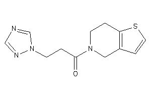 1-(6,7-dihydro-4H-thieno[3,2-c]pyridin-5-yl)-3-(1,2,4-triazol-1-yl)propan-1-one