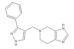 Image of 5-[(3-phenyl-1H-pyrazol-4-yl)methyl]-3,4,6,7-tetrahydroimidazo[4,5-c]pyridine