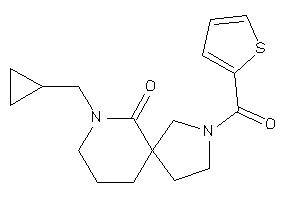 7-(cyclopropylmethyl)-3-(2-thenoyl)-3,7-diazaspiro[4.5]decan-6-one