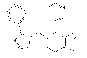 5-[(2-phenylpyrazol-3-yl)methyl]-4-(3-pyridyl)-1,4,6,7-tetrahydroimidazo[4,5-c]pyridine