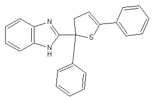 2-(2,5-diphenyl-3H-thiophen-2-yl)-1H-benzimidazole