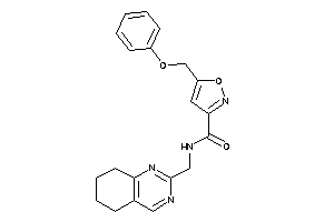 5-(phenoxymethyl)-N-(5,6,7,8-tetrahydroquinazolin-2-ylmethyl)isoxazole-3-carboxamide