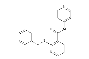 2-(benzylthio)-N-(4-pyridyl)nicotinamide