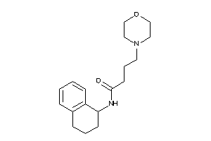 4-morpholino-N-tetralin-1-yl-butyramide