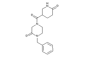 1-benzyl-4-(6-ketonipecotoyl)piperazin-2-one