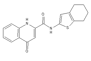 4-keto-N-(4,5,6,7-tetrahydrobenzothiophen-2-yl)-1H-quinoline-2-carboxamide