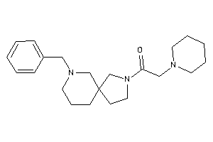 1-(7-benzyl-3,7-diazaspiro[4.5]decan-3-yl)-2-piperidino-ethanone