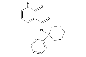 Image of 2-keto-N-(1-phenylcyclohexyl)-1H-pyridine-3-carboxamide