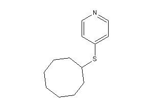 4-(cyclooctylthio)pyridine