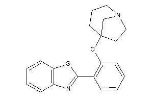 2-[2-(1-azabicyclo[3.2.1]octan-5-yloxy)phenyl]-1,3-benzothiazole