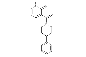 3-(4-phenylpiperidine-1-carbonyl)-2-pyridone