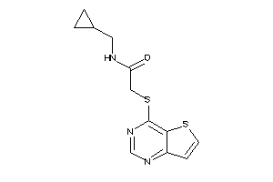 Image of N-(cyclopropylmethyl)-2-(thieno[3,2-d]pyrimidin-4-ylthio)acetamide