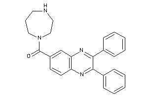 1,4-diazepan-1-yl-(2,3-diphenylquinoxalin-6-yl)methanone