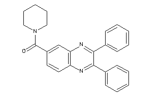 (2,3-diphenylquinoxalin-6-yl)-piperidino-methanone