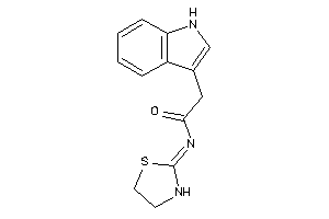 2-(1H-indol-3-yl)-N-thiazolidin-2-ylidene-acetamide