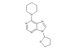 6-piperidino-9-(tetrahydrofuryl)purine
