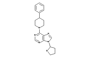 6-(4-phenylpiperidino)-9-(tetrahydrofuryl)purine