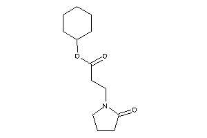 3-(2-ketopyrrolidino)propionic Acid Cyclohexyl Ester