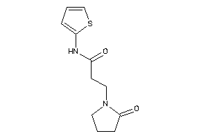 3-(2-ketopyrrolidino)-N-(2-thienyl)propionamide