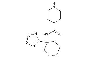 N-[1-(1,2,4-oxadiazol-3-yl)cyclohexyl]isonipecotamide