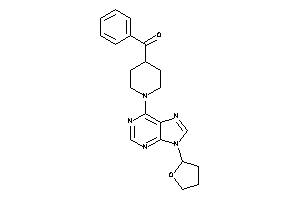 Phenyl-[1-[9-(tetrahydrofuryl)purin-6-yl]-4-piperidyl]methanone