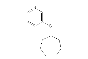 3-(cycloheptylthio)pyridine