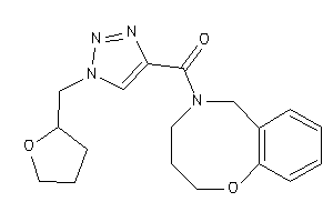 Image of 2,3,4,6-tetrahydro-1,5-benzoxazocin-5-yl-[1-(tetrahydrofurfuryl)triazol-4-yl]methanone