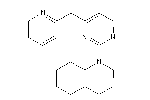 1-[4-(2-pyridylmethyl)pyrimidin-2-yl]-3,4,4a,5,6,7,8,8a-octahydro-2H-quinoline