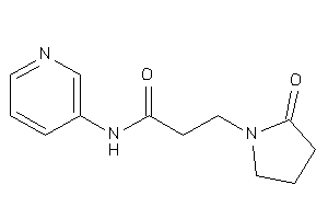 3-(2-ketopyrrolidino)-N-(3-pyridyl)propionamide