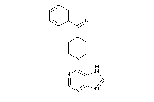 Phenyl-[1-(7H-purin-6-yl)-4-piperidyl]methanone