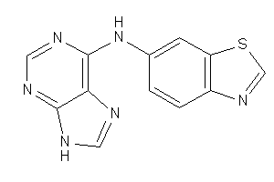 1,3-benzothiazol-6-yl(9H-purin-6-yl)amine