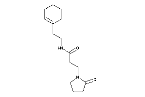 N-(2-cyclohexen-1-ylethyl)-3-(2-ketopyrrolidino)propionamide