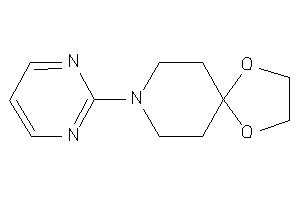 8-(2-pyrimidyl)-1,4-dioxa-8-azaspiro[4.5]decane