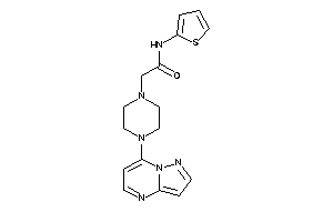 2-(4-pyrazolo[1,5-a]pyrimidin-7-ylpiperazino)-N-(2-thienyl)acetamide