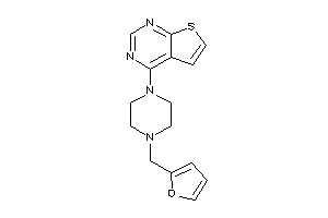 4-[4-(2-furfuryl)piperazino]thieno[2,3-d]pyrimidine