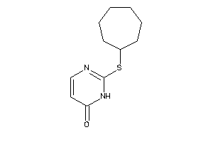 2-(cycloheptylthio)-1H-pyrimidin-6-one