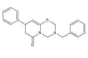 3-benzyl-8-phenyl-2,4,7,8-tetrahydropyrido[2,1-b][1,3,5]thiadiazin-6-one