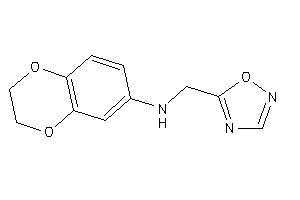 2,3-dihydro-1,4-benzodioxin-7-yl(1,2,4-oxadiazol-5-ylmethyl)amine