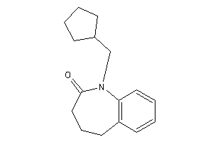 Image of 1-(cyclopentylmethyl)-4,5-dihydro-3H-1-benzazepin-2-one