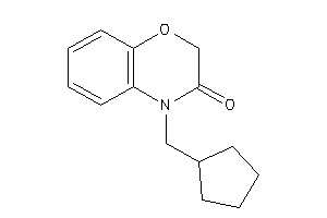 4-(cyclopentylmethyl)-1,4-benzoxazin-3-one