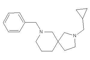 7-benzyl-2-(cyclopropylmethyl)-2,7-diazaspiro[4.5]decane