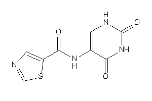 N-(2,4-diketo-1H-pyrimidin-5-yl)thiazole-5-carboxamide