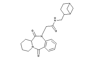 2-(6,12-diketo-7,8,9,10-tetrahydro-6aH-pyrido[2,1-c][1,4]benzodiazepin-5-yl)-N-(norpinan-2-ylmethyl)acetamide