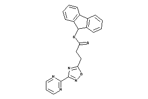 3-[3-(2-pyrimidyl)-1,2,4-oxadiazol-5-yl]propionic Acid 9H-fluoren-9-yl Ester