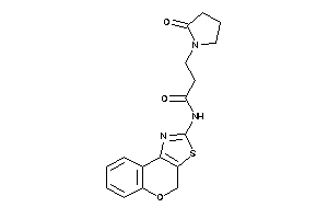 N-(4H-chromeno[4,3-d]thiazol-2-yl)-3-(2-ketopyrrolidino)propionamide